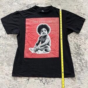 The Notorious Big Hypnotize Black Graphic T-shirt Adult Size L Music Hip Hop Rap